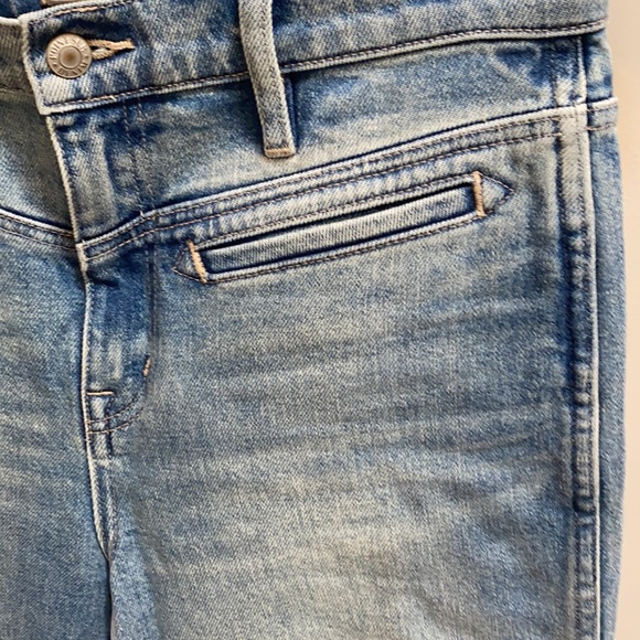 J Crew Point Sur light wash cropped & flare jeans - Picture 3 of 5